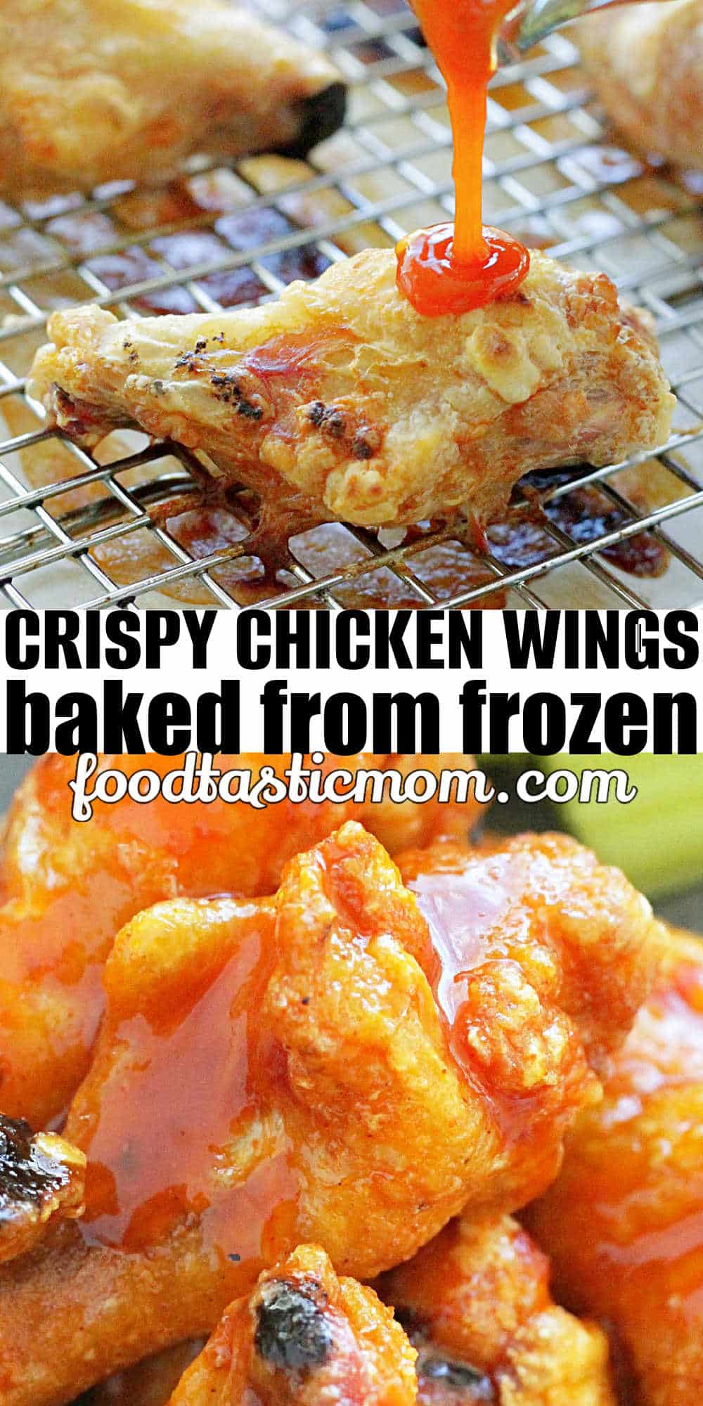 Crispy Baked Chicken Wings | Foodtastic Mom #chickenwings #buffalowings via @foodtasticmom