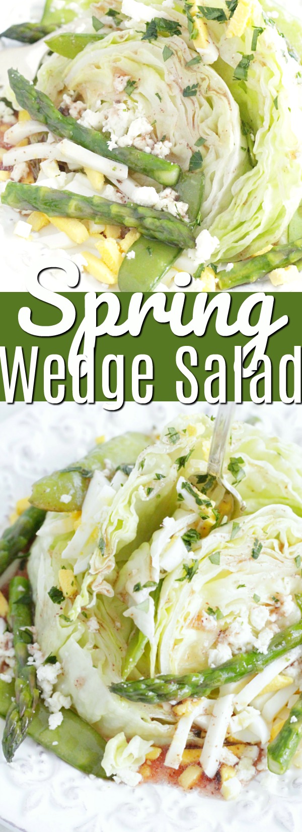 Spring Wedge Salad | Foodtastic Mom