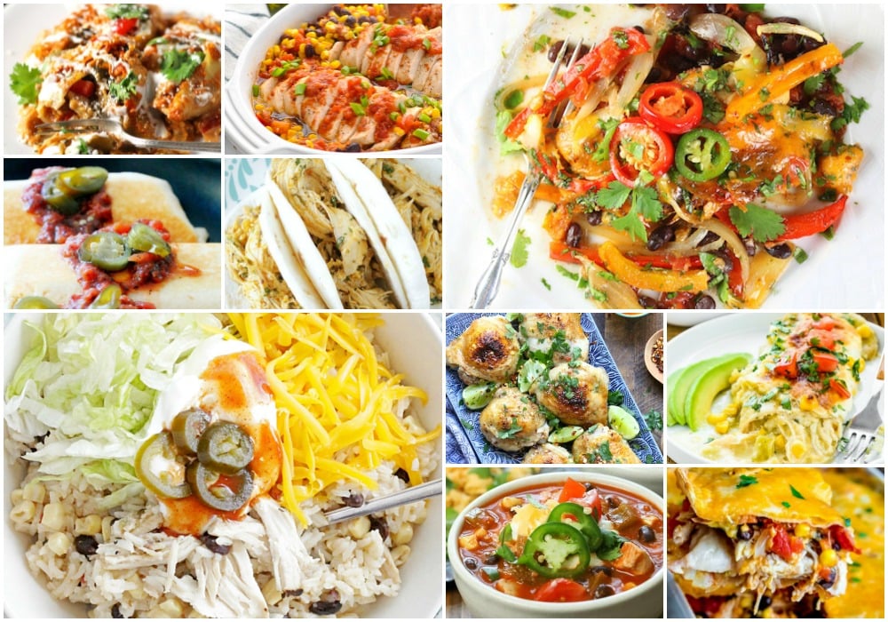 75 Easy Chicken Recipes | Foodtastic Mom - MEXICAN