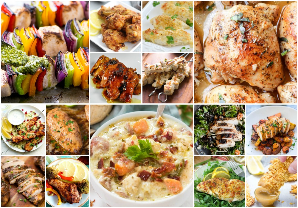 75 Easy Chicken Recipes | Foodtastic Mom