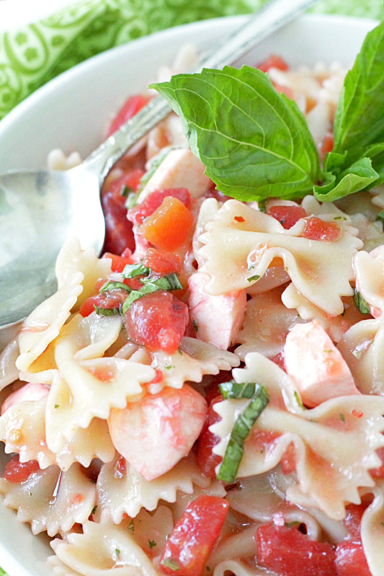 bruschetta pasta salad