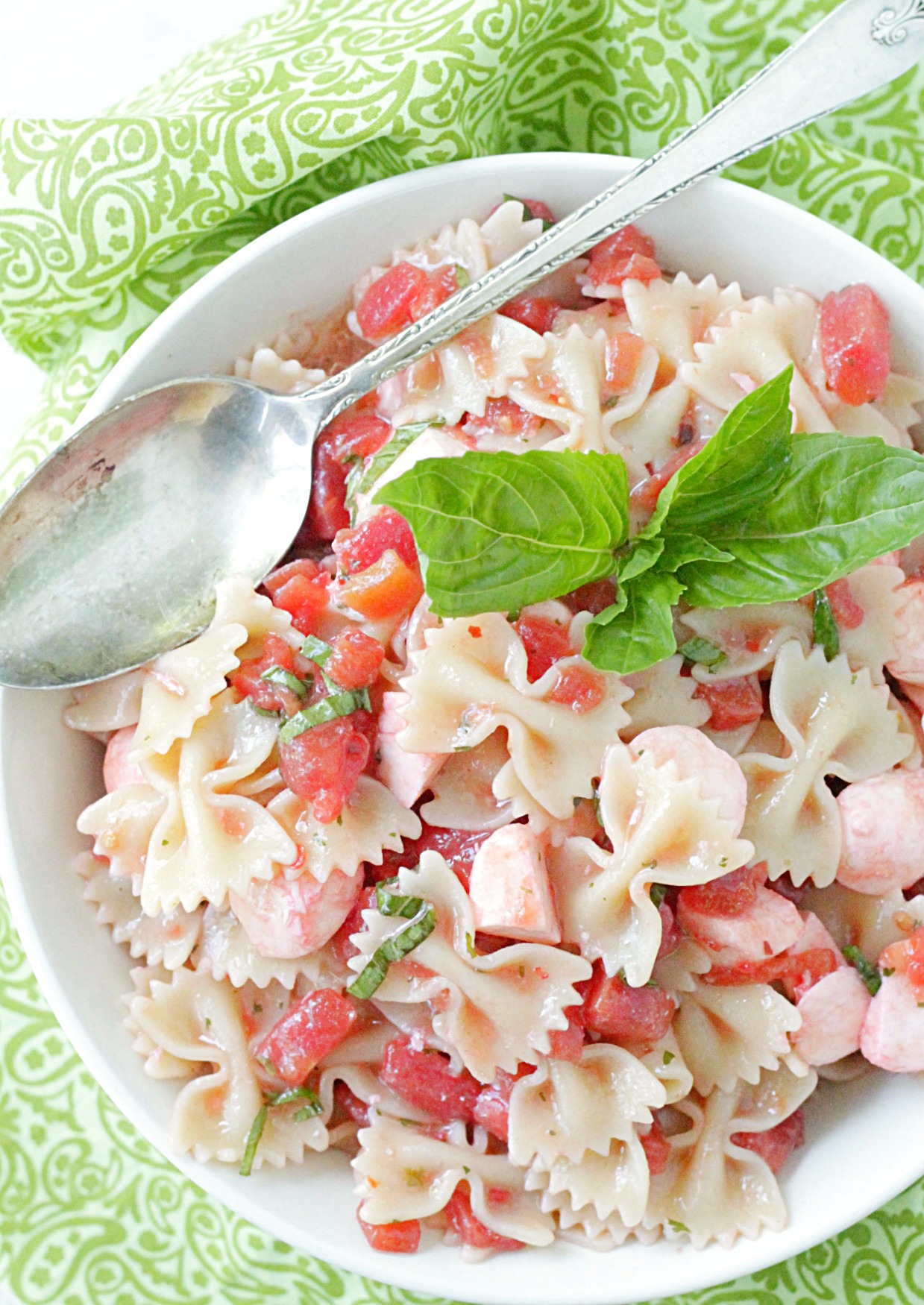 bruschetta pasta salad