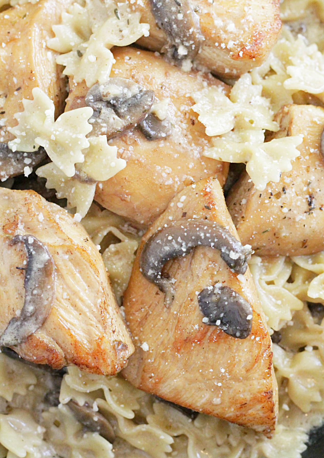 creamy chicken marsala with mascarpone cheese