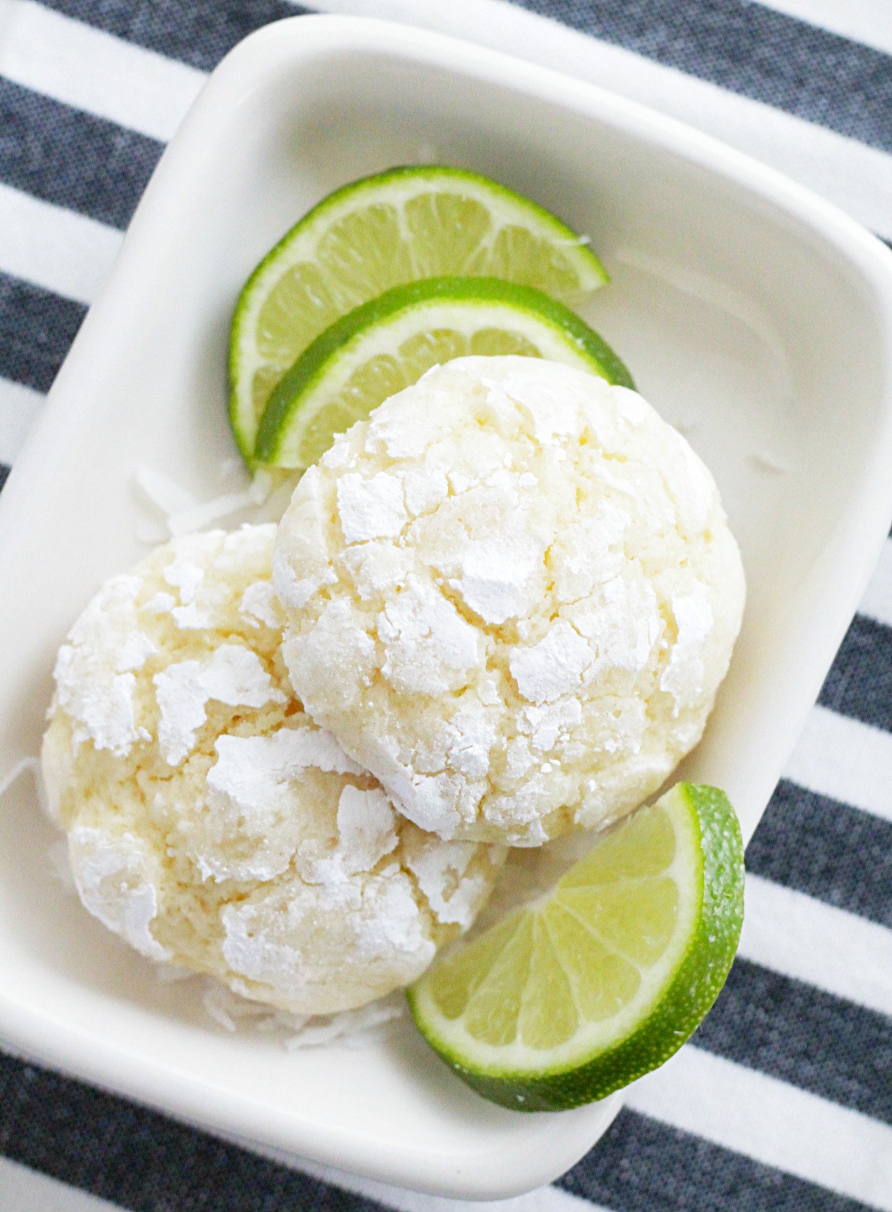 coconut key lime cookies