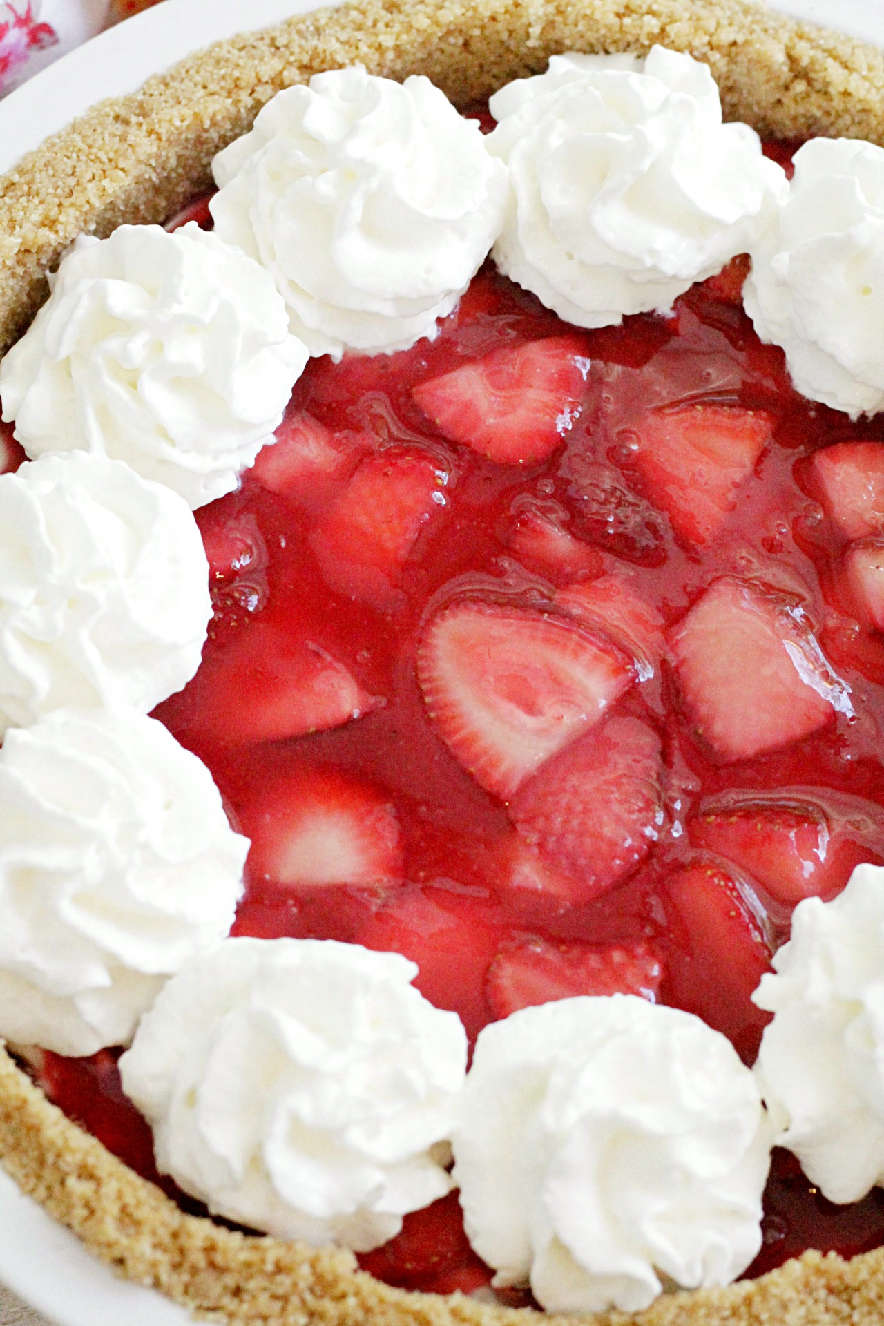 Fresh Strawberry Cheesecake Pie Foodtastic Mom