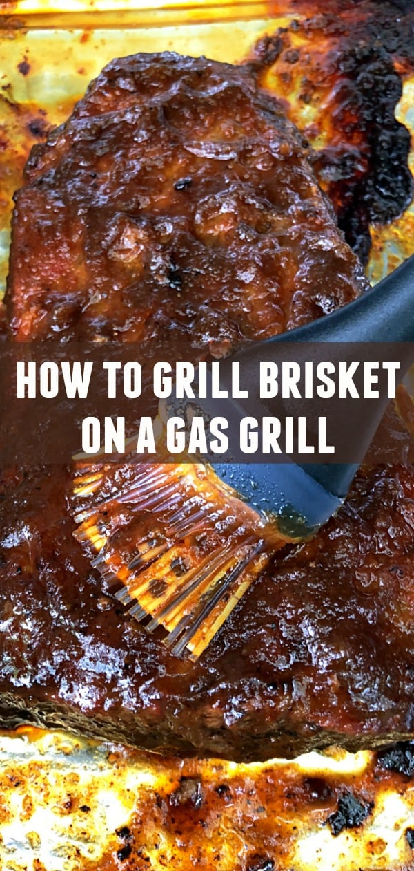 How to Grill Brisket on a Gas Grill | Foodtastic Mom #brisket #brisketrecipes #howtogrillbrisket