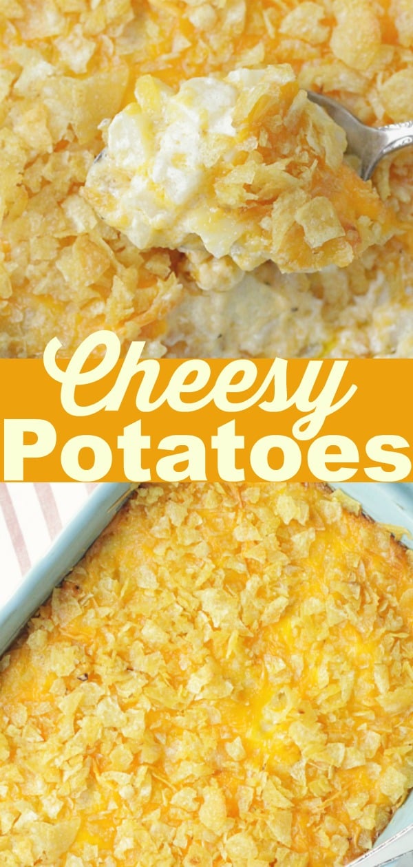 Cheesy Potatoes | Foodtastic Mom #cheesypotatoes