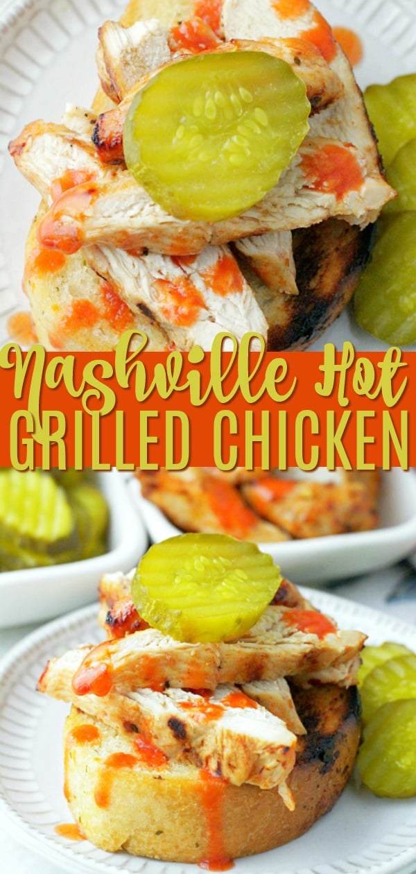 Nashville Hot Grilled Chicken | Foodtastic Mom #ad #DissolveHeartburnKroger #NashvilleHotChicken #grilling #grillingrecipes #chicken #chickenrecipes 