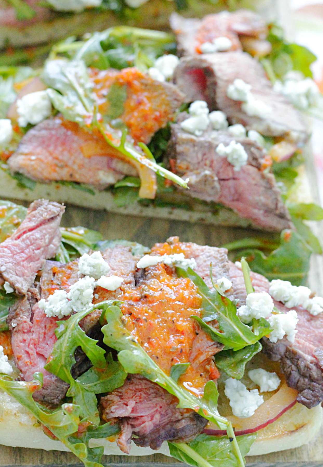 open face steak sandwich