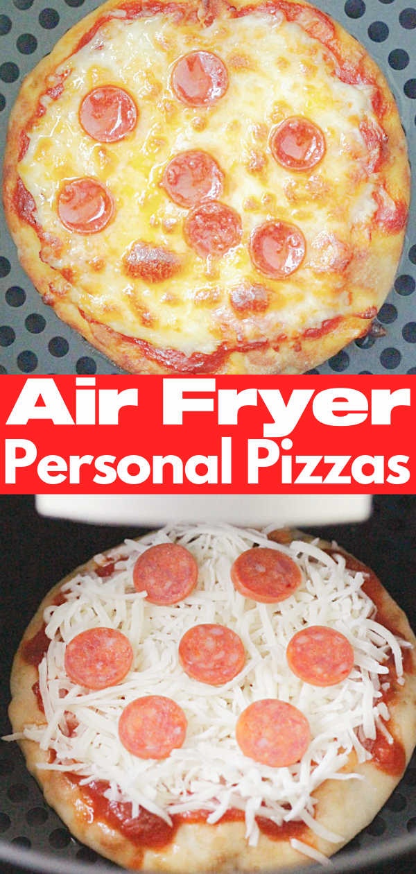 Air Fryer Pizza | Foodtastic Mom #airfryerrecipes #airfryerpizza #pizzarecipes via @foodtasticmom