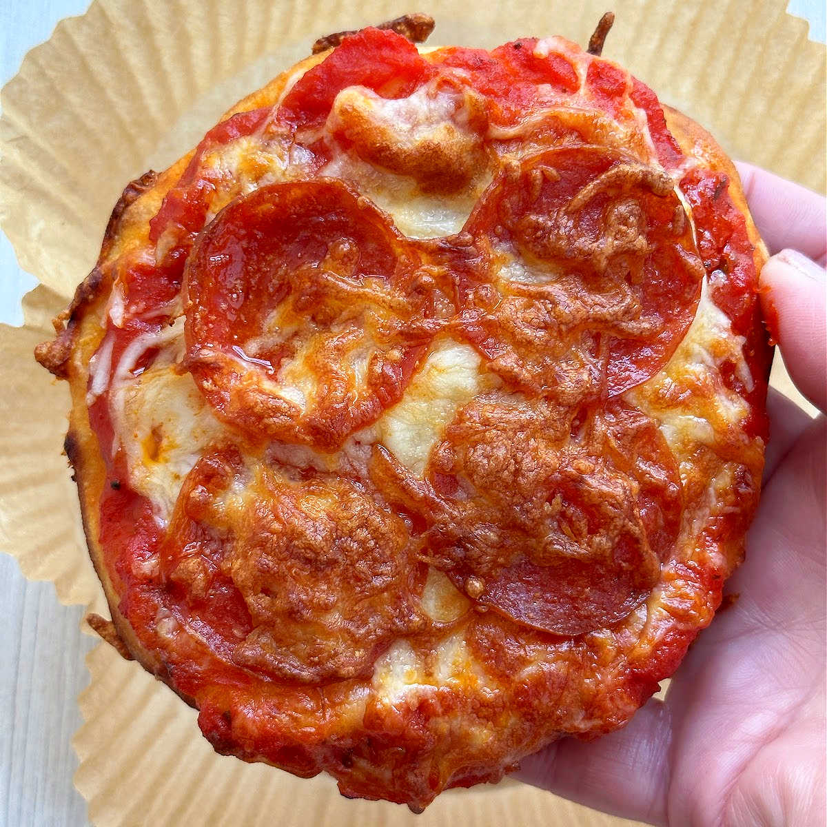 Air Fryer Pizza from scratch - Also The Crumbs Please