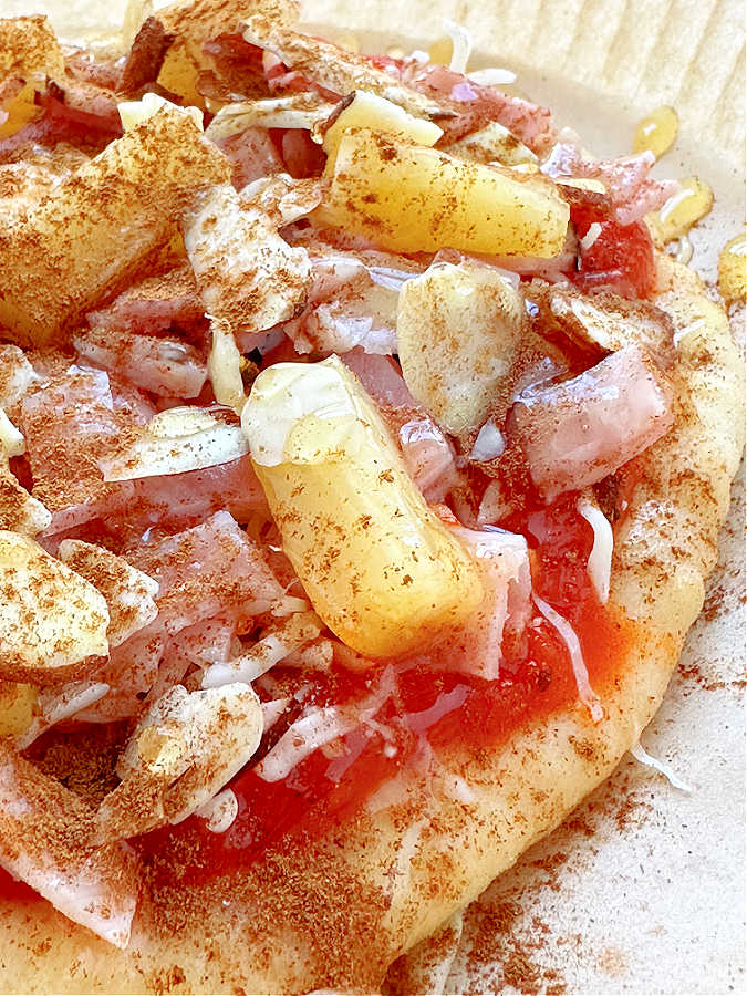 Air Fryer Party Pizza - Gourmet For One