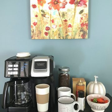 coffee station ideas full station picture