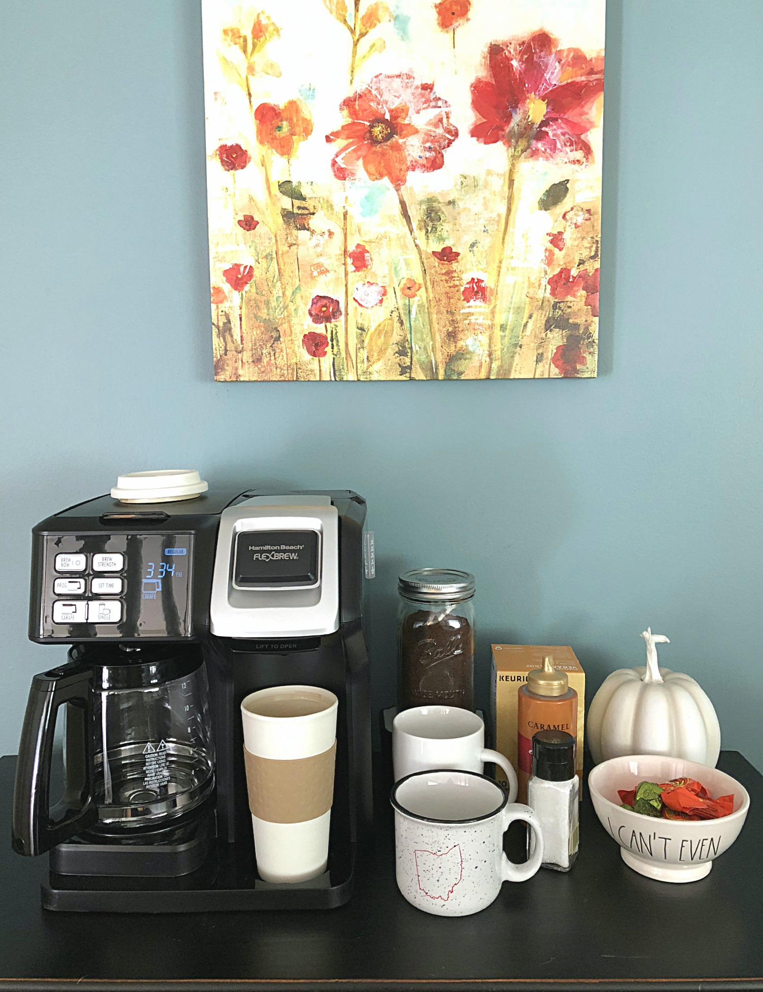 coffee station ideas full station picture