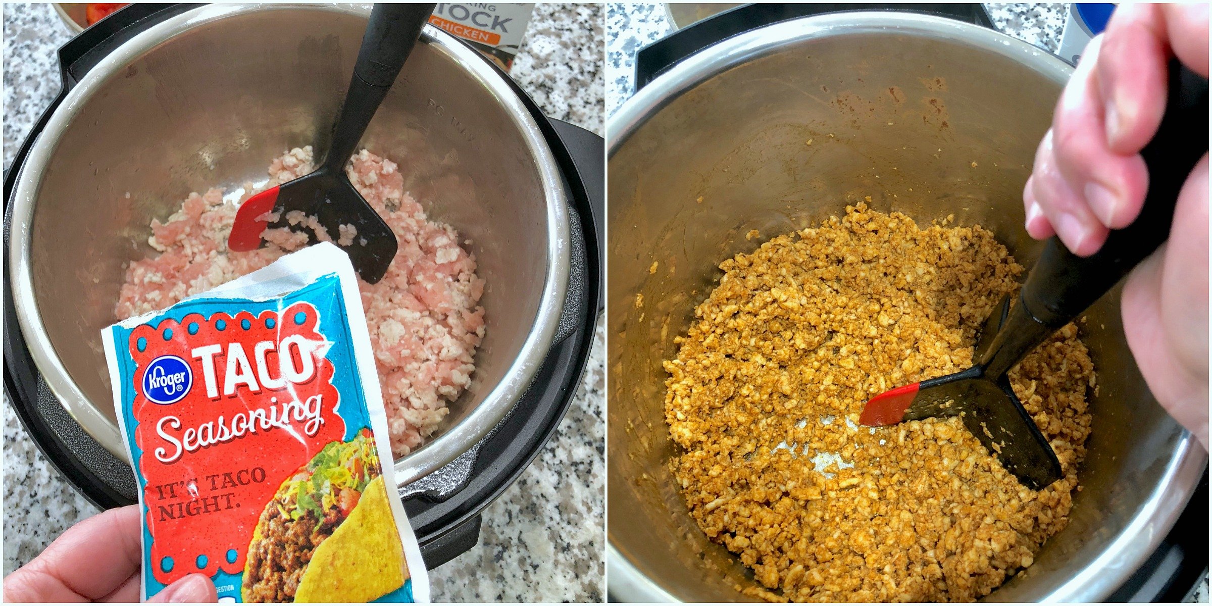 Instant Pot Turkey Taco Soup | Foodtastic Mom #instantpotrecipes #souprecipes #tacosoup #turkeytacosoup #instantpot