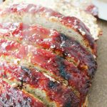 turkey meatloaf sliced