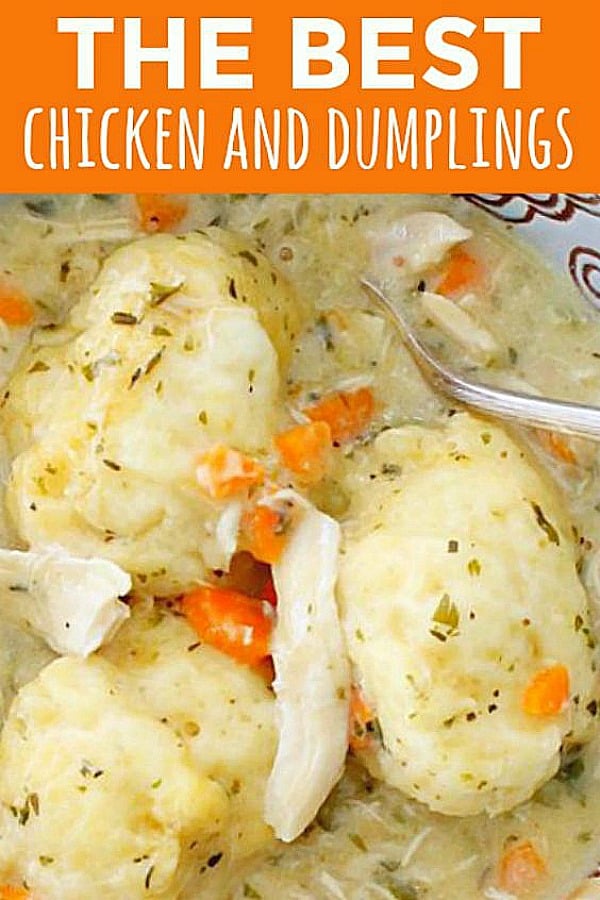 Simply Delicious Chicken and Dumplings | Foodtastic Mom #chickenanddumplings