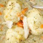 These simply delicious chicken and dumplings have thousands of fans. The chicken stew takes help from a rotisserie chicken, but the dumplings are made from-scratch and practically fool-proof.