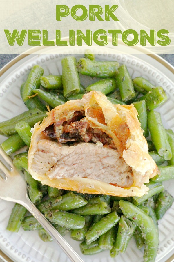 Individual Pork Wellingtons Recipe | Foodtastic Mom #ad #ohiopork #porkwellington