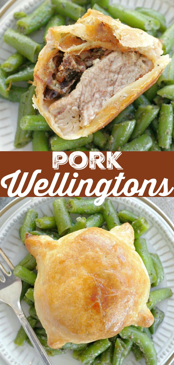 Individual Pork Wellingtons Recipe | Foodtastic Mom #ad #ohiopork #porkwellington