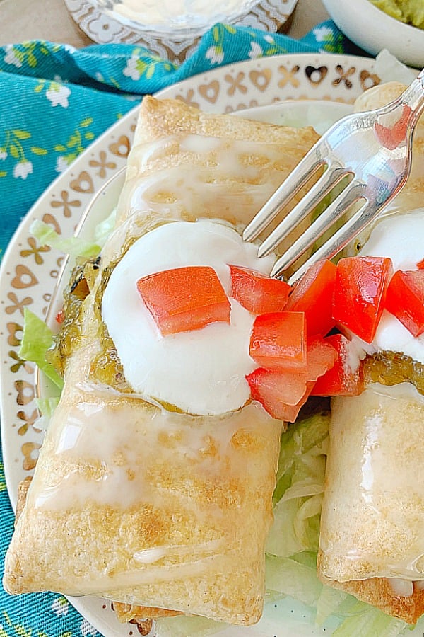 How to Make Chimichangas in an Air Fryer, Recipe