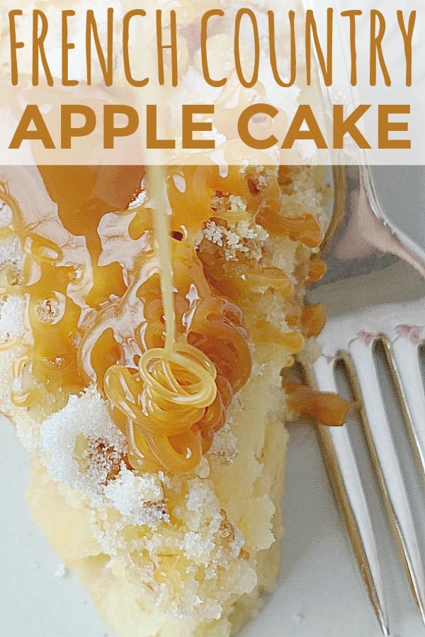 French Country Apple Cake | Foodtastic Mom #frenchapplecake #cakerecipes