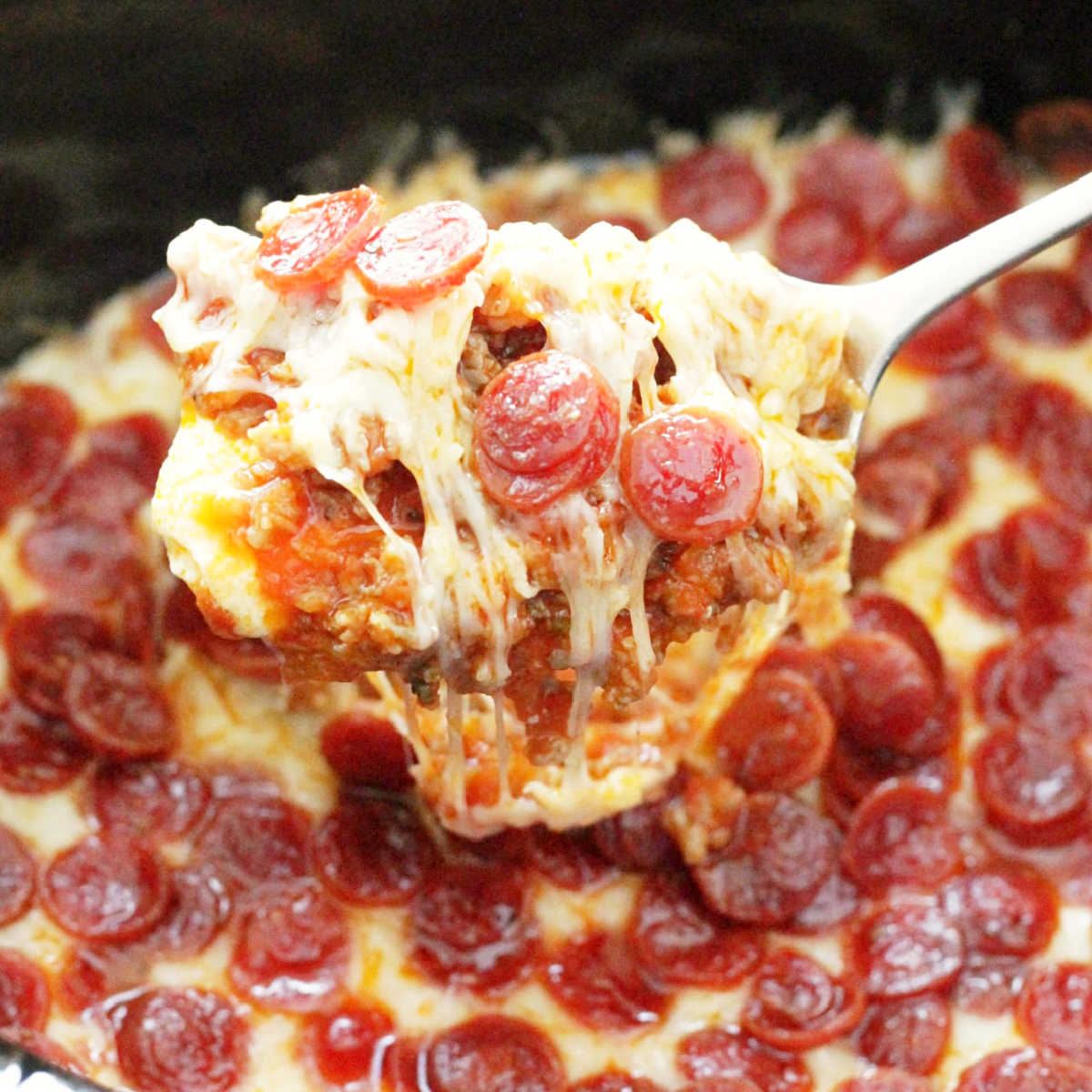 Crockpot Pizza Dip Recipe - The Cookie Rookie®