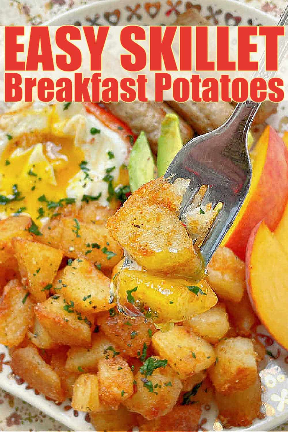 Breakfast Potatoes | Foodtastic Mom #breakfastpotatoes #breakfastpotatoeseasy #potatorecipes via @foodtasticmom