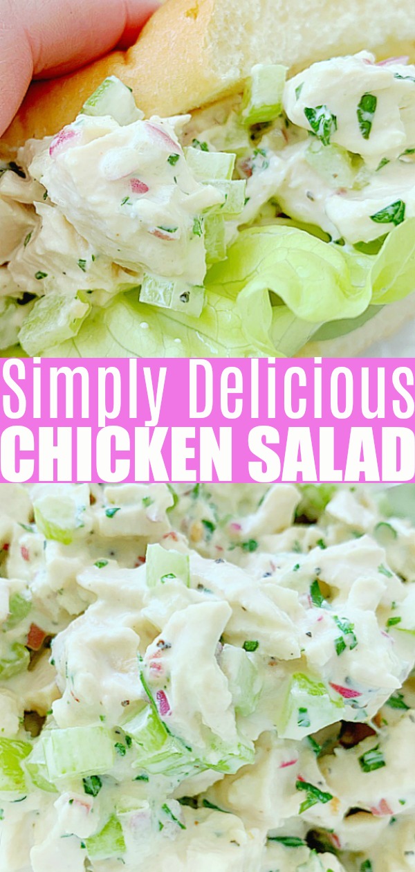 Chicken Salad Recipe | Foodtastic Mom #chickensaladrecipe #chickensalad