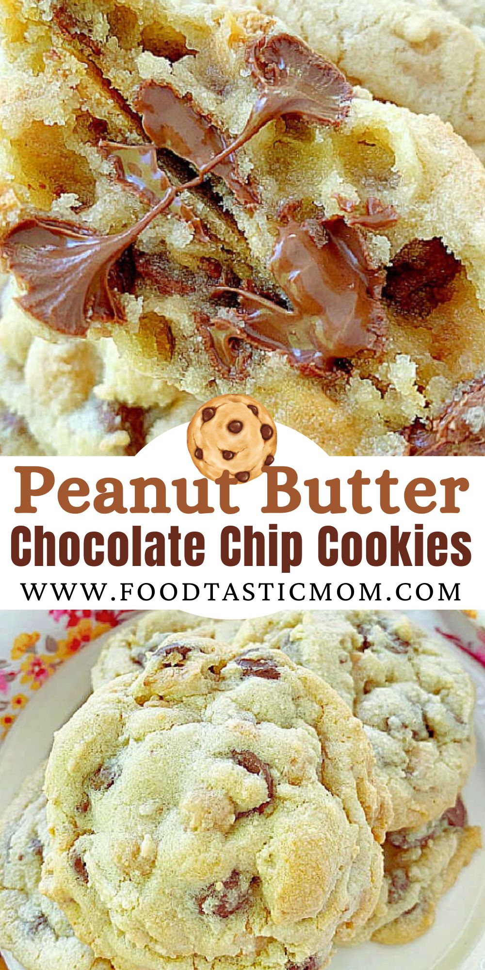 These Chocolate and Peanut Butter Chip Cookies are so good they have been called mind-blowing. Find out all my secrets for the best cookies. via @foodtasticmom