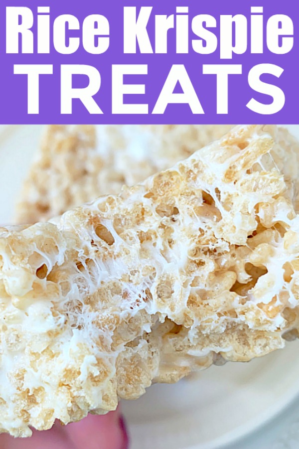 Rice Krispie Treats | Foodtastic Mom #ricekrispietreats #ricekrispiestreats