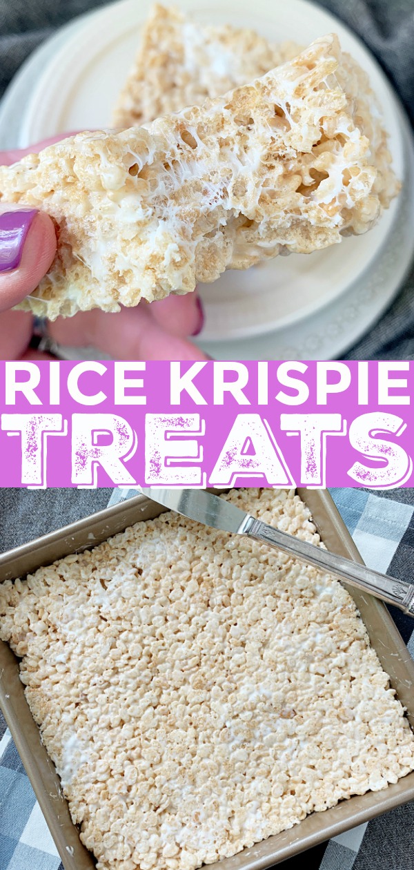 Rice Krispie Treats | Foodtastic Mom #ricekrispietreats #ricekrispiestreats