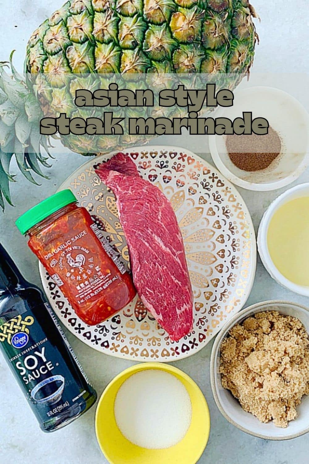 I'm showing you how to make a great steak marinade and it starts with fresh pineapple juice. This post contains three different steak marinades so you are sure to find one that suits your tastes! via @foodtasticmom