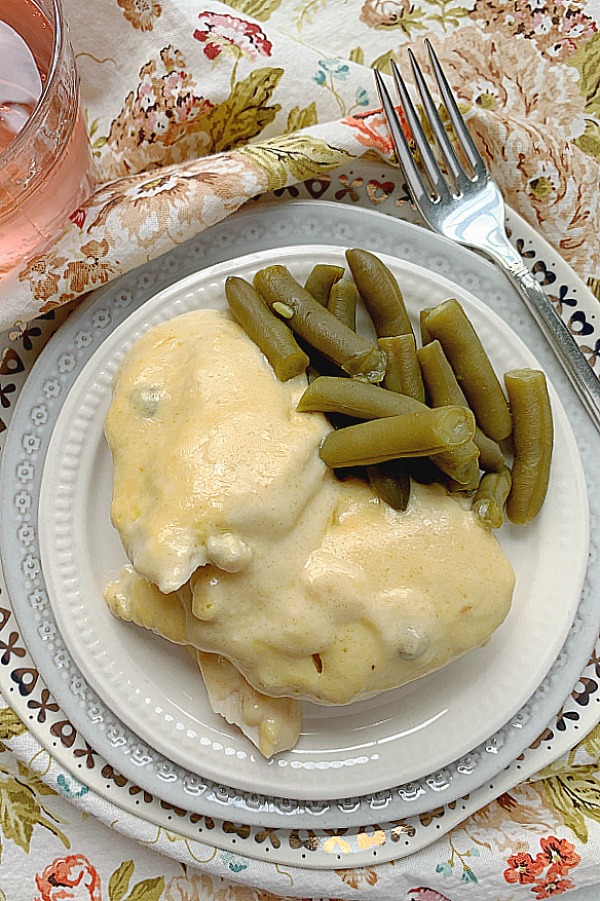 basic bitch chicken on a plate