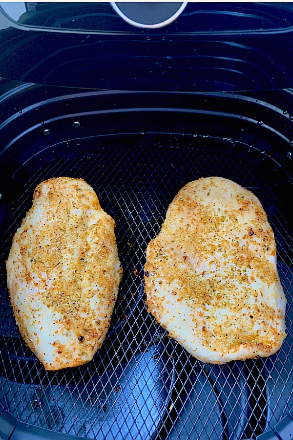 chicken breasts in the air fryer