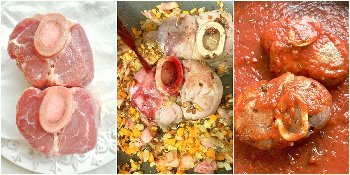 osso buco collage