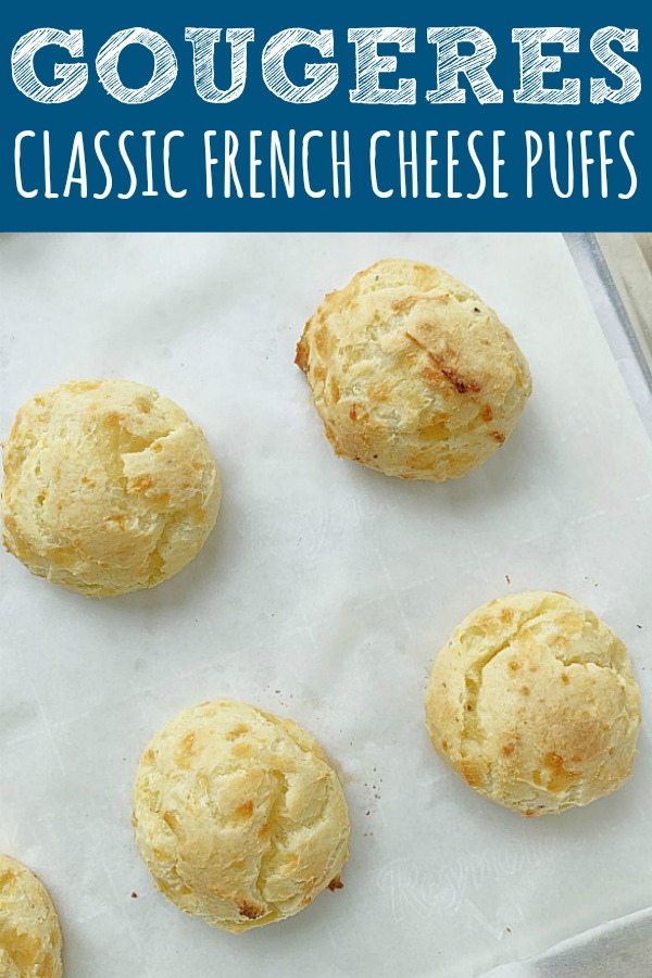 Gougeres - Classic French Cheese Puffs | Foodtastic Mom #ad #ohioeggs