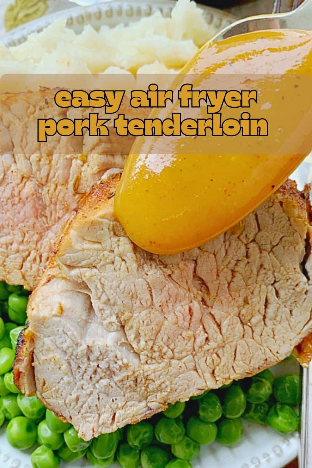 Learn all the tips and tricks for perfectly cooked and seasoned Air Fryer Pork Tenderloin. via @foodtasticmom