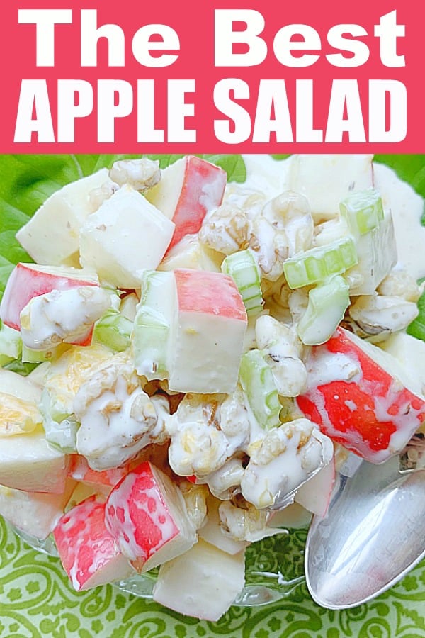 Apple Salad | Foodtastic Mom #applesalad