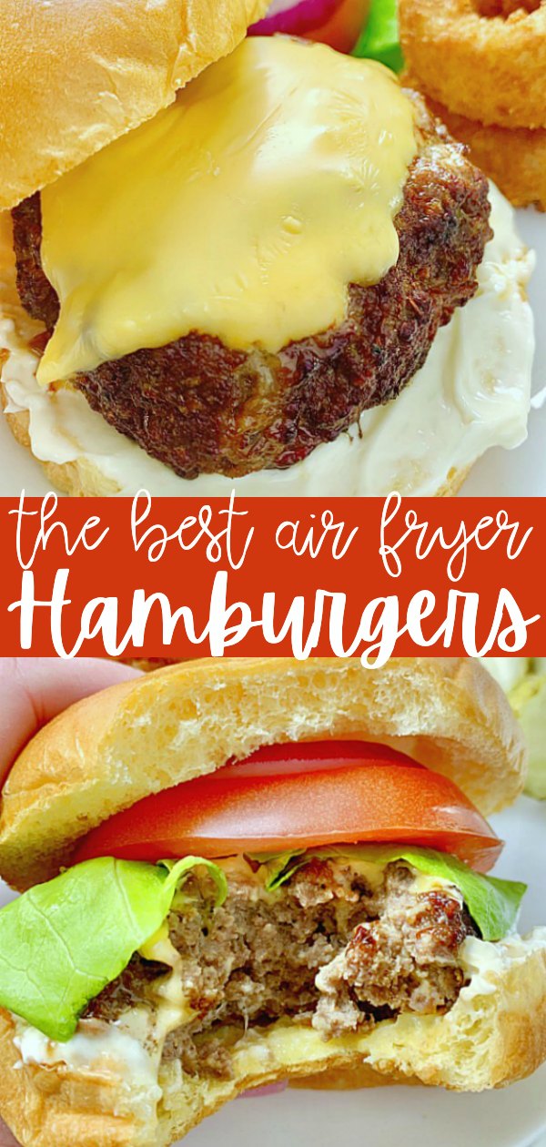 Air Fryer Hamburgers –