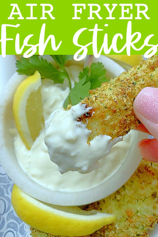 Air Fryer Fish Sticks | Foodtastic Mom #airfryerrecipes #fishrecipes #fishsticks via @foodtasticmom