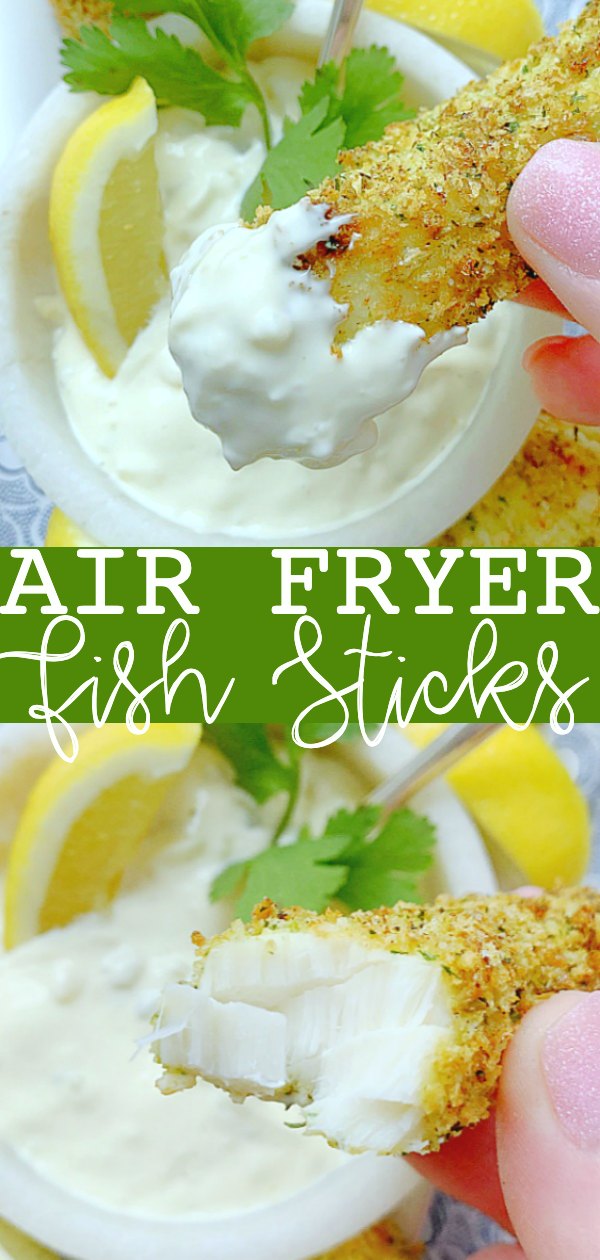 Air Fryer Fish Sticks | Foodtastic Mom #airfryerrecipes #fishrecipes #fishsticks