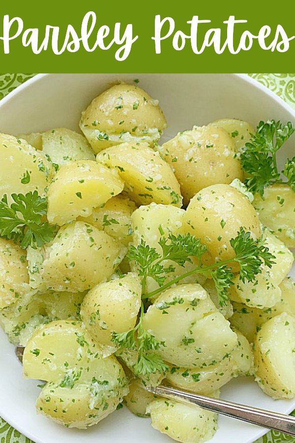 Parsley Potatoes | Foodtastic Mom #potatorecipes #parsleypotatoes