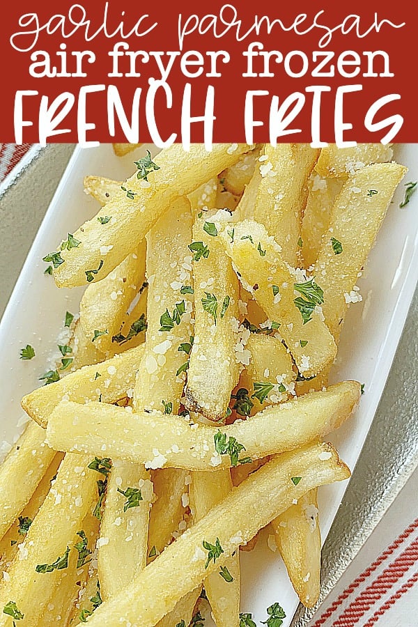 Air Fryer Frozen French Fries | Foodtastic Mom #frenchfriesinairfryer #airfryerrecipes #frenchfries