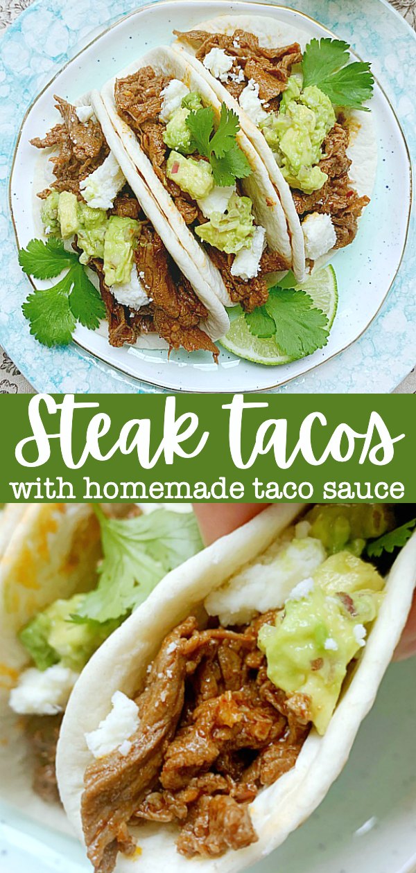 Steak Tacos | Foodtastic Mom #ad #ohbeef #steaktacos #tacorecipes