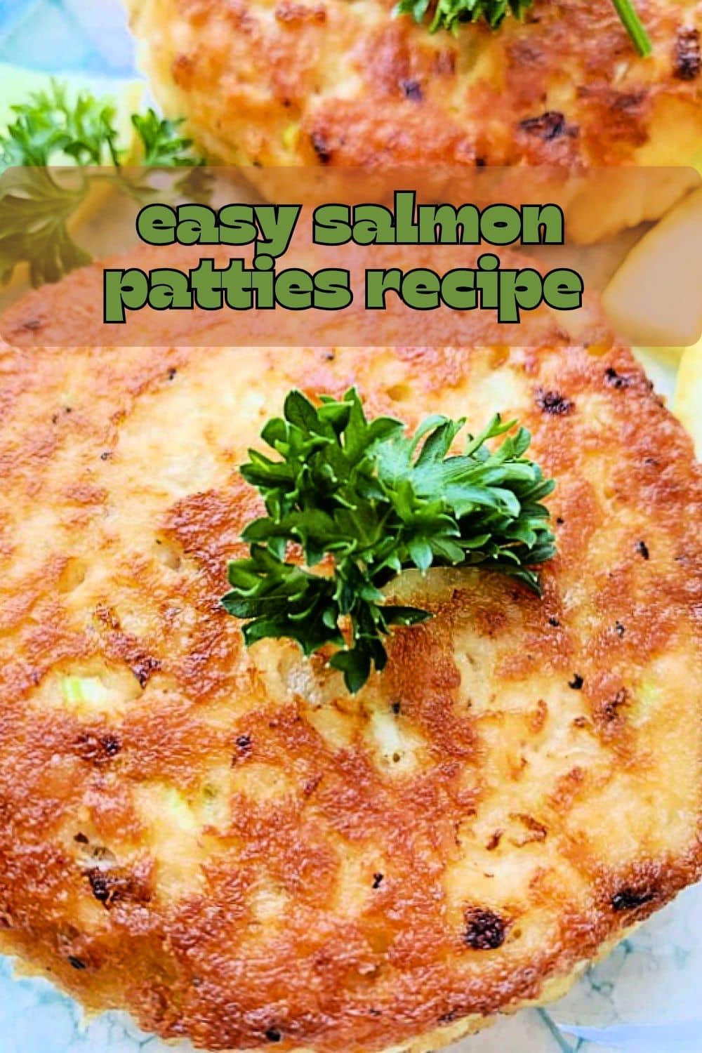 This easy recipe for salmon patties comes from my Mom's handwritten recipe card and is great for busy weeknights. via @foodtasticmom