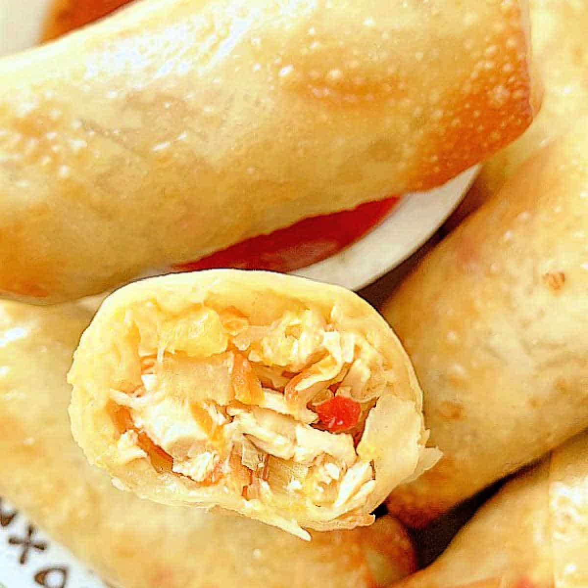 Air Fryer Egg Rolls - Foodtastic Mom