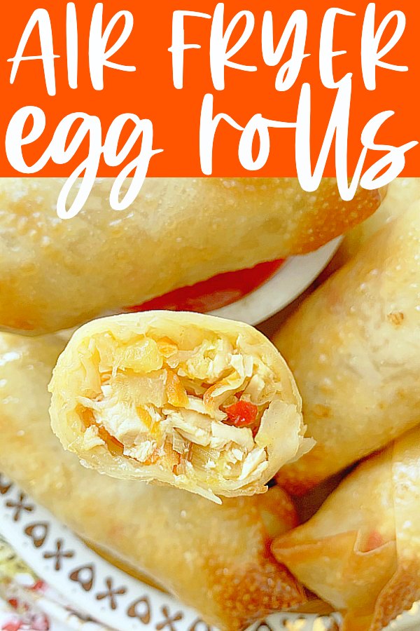 Air Fryer Egg Rolls | Foodtastic Mom #airfryerrecipes #eggrolls #airfryereggrolls via @foodtasticmom