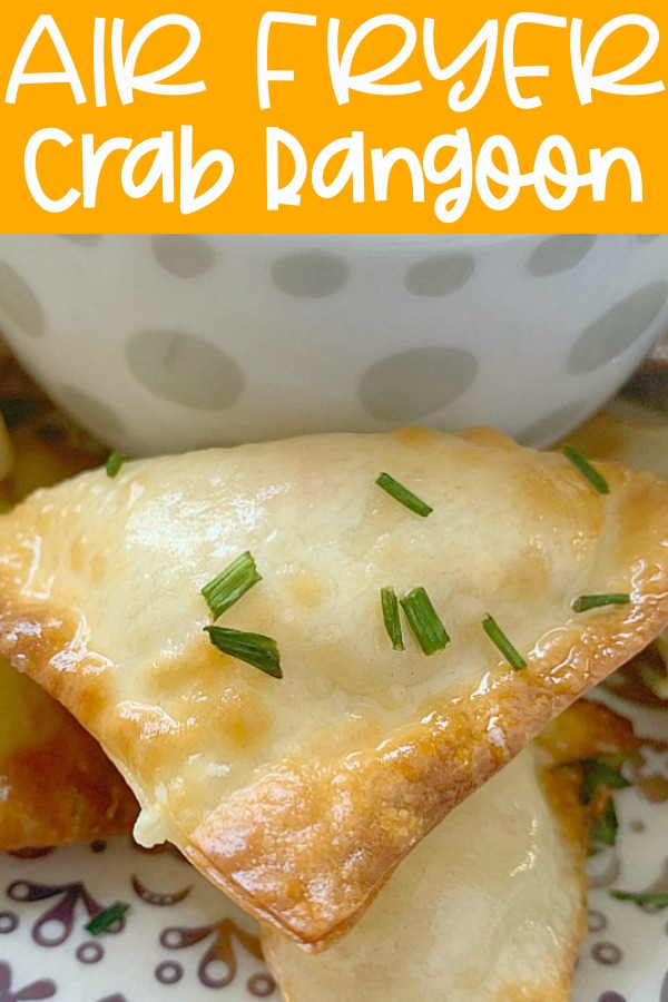 Air Fryer Crab Rangoon | Foodtastic Mom #airfryerrecipes #crabrangoon #airfryercrabrangoon via @foodtasticmom