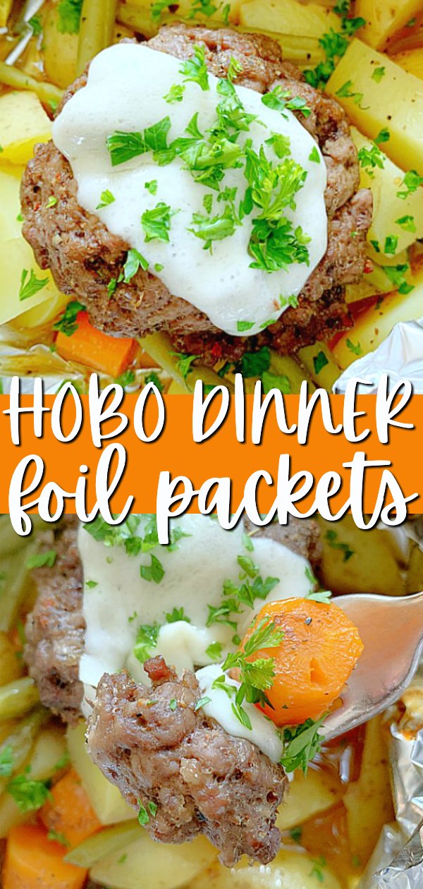 Hobo Dinner Foil Packets | Foodtastic Mom #hobodinnerfoilpackets #hobodinner #hobodinnersintheoven